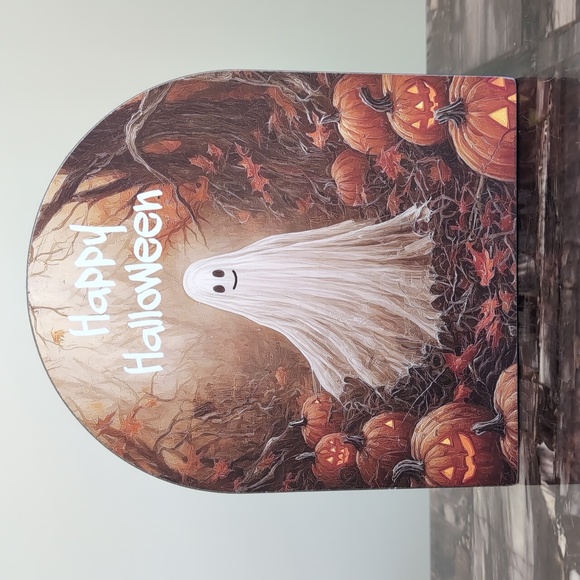 Kathy Other - ❌SOLD❌Vintage Style HAPPY HALLOWEEN 🎃 Ghost  & Pumpkin Tabletop Decor